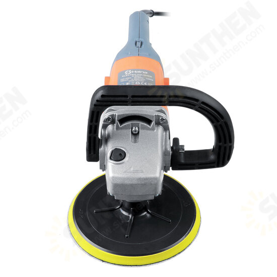 180mm Car Polisher 6 Speeds 3000RPM Electric Rotary Buffer Sander Polisher Tool