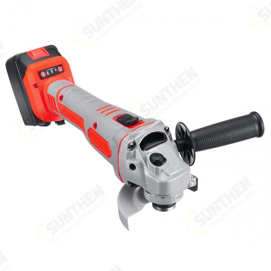 188VF/218VF Brushless Cordless Electric Angle Grinder Power Polishing Cutting Machine W/ 1 or 2 Li-ion Battery