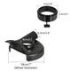 18cm Black Vacuum Dust Shroud Cover for Angle Grinder Hand Grind Convertible 18cm Black Vacuum Dust Shroud Cover for Angle Grinder Hand Grind Convertible