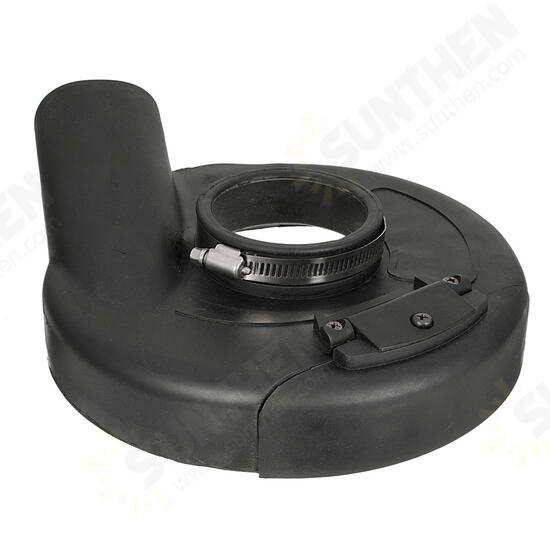 18cm Black Vacuum Dust Shroud Cover for Angle Grinder Hand Grind Convertible 18cm Black Vacuum Dust Shroud Cover for Angle Grinder Hand Grind Convertible
