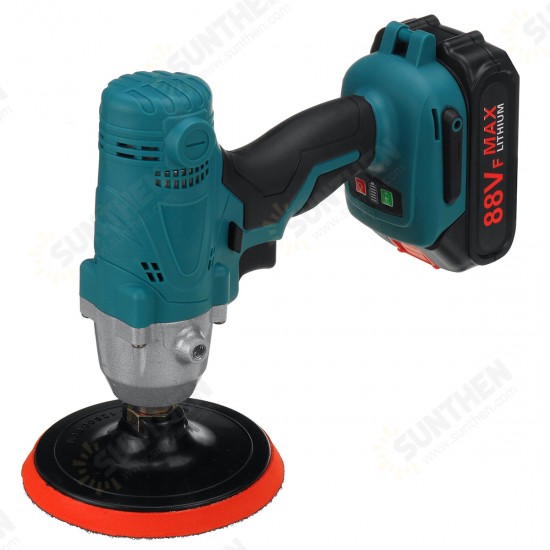 2 In 1 Polisher Drill Cordless Electric Drilling Polishing Machine Car Polisher Power Tool Converter Fit Makita 18V Regulated Speed