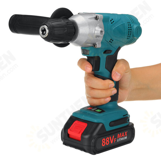 2 In 1 Polisher Drill Cordless Electric Drilling Polishing Machine Car Polisher Power Tool Converter Fit Makita 18V Regulated Speed