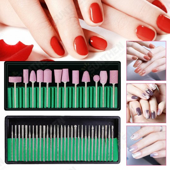 2/14/42/51/56pcs Electric Nail File Art Drill Pen Kit Professional Pedicure Manicure Polisher Tool 2/14/42/51/56pcs Electric Nail File Art Drill Pen Kit Professional Pedicure Manicure Polisher Tool