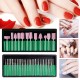 2/14/42/51/56pcs Electric Nail File Art Drill Pen Kit Professional Pedicure Manicure Polisher Tool