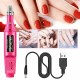 2/14/42/51/56pcs Electric Nail File Art Drill Pen Kit Professional Pedicure Manicure Polisher Tool