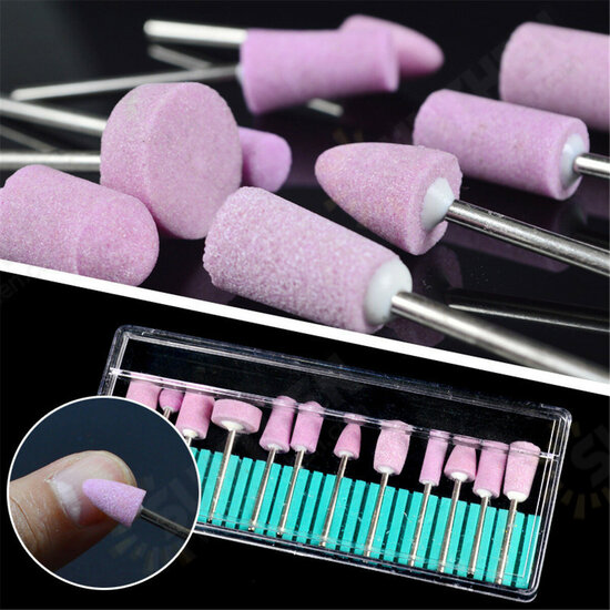 2/14/42/51/56pcs Electric Nail File Art Drill Pen Kit Professional Pedicure Manicure Polisher Tool