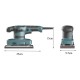 220V 260W/320W Electric Sander Rectangle Square Wood Furniture Metal Polishing Grinding DIY Power Tools 220V 260W/320W Electric Sander Rectangle Square Wood Furniture Metal Polishing Grinding DIY Power Tools