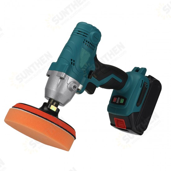 2800r/min Speed Regulated 2In1 Cordless Electric Drill Polisher 1.5Ah Battery Car Repair Polisher Drilling Tool Fit Makita