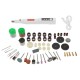 3 Speed Mini Electric Rotary Grinder Pen Drill Polishing Machine+125PCS Accessories
