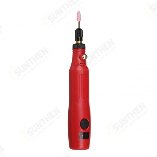 3 Speeds Electric Grinding Pen Grinder USB Charging Mini Drill Small Polishing Grinding Tool