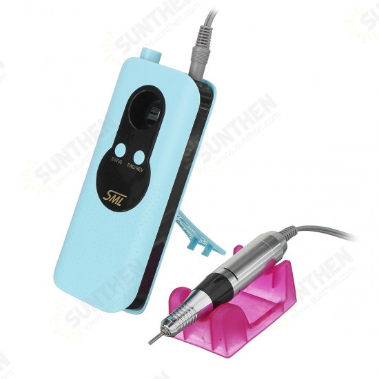 35000RPM Electric Nail Drill Machine Portable Rechargeable Manicure Pedicure Machine