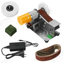 4000-9000RPM Electric Adjustable Speed Mini Belt Sander Polishing Grinding Machine Antiskid Abrasive Belts Grinder 4000-9000RPM Electric Adjustable Speed Mini Belt Sander Polishing Grinding Machine Antiskid Abrasive Belts Grinder