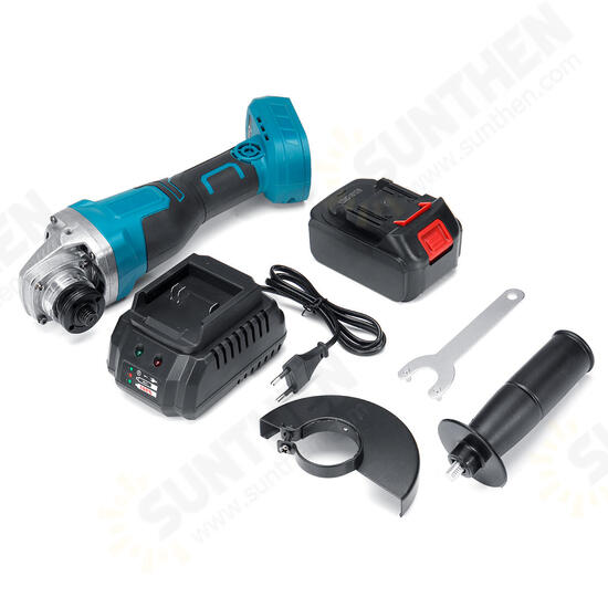 40V 128TV 29800mA Electric Angle Grinder Cordless Grinding Machine Power Cutting Tool Set