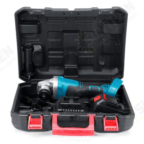 40V 128TV 29800mA Electric Angle Grinder Cordless Grinding Machine Power Cutting Tool Set