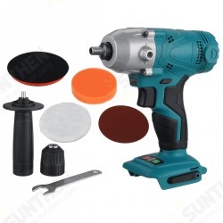 450 W 2IN1 Cordless Polisher Machine Car Polishing Cleaner Rechargeable Electric Drill Speed Adjustable For Makita 18V Battery 450 W 2IN1 Cordless Polisher Machine Car Polishing Cleaner Rechargeable Electric Drill Speed Adjustable For Makita 18V Battery