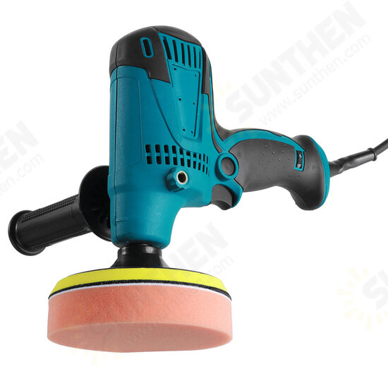 600W 5 Inch Car Polisher 6 Speed Regulated Multifunctional Electric Polishing Repair Tool 600W 5 Inch Car Polisher 6 Speed Regulated Multifunctional Electric Polishing Repair Tool