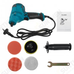 600W 5 Inch Car Polisher 6 Speed Regulated Multifunctional Electric Polishing Repair Tool 600W 5 Inch Car Polisher 6 Speed Regulated Multifunctional Electric Polishing Repair Tool