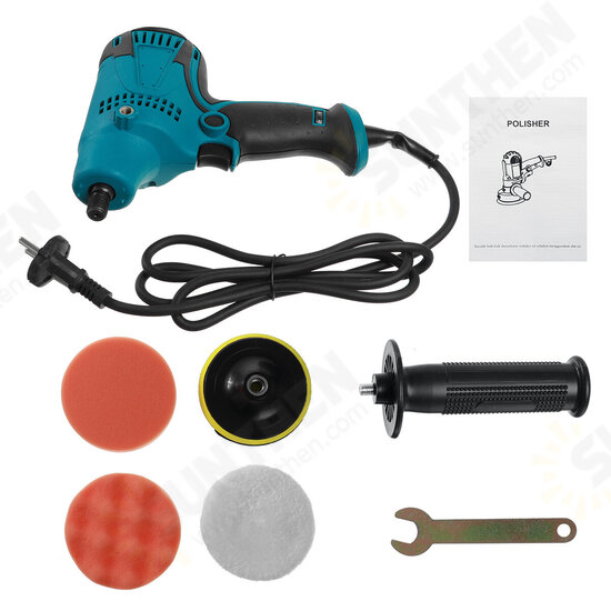 600W 5 Inch Car Polisher 6 Speed Regulated Multifunctional Electric Polishing Repair Tool 600W 5 Inch Car Polisher 6 Speed Regulated Multifunctional Electric Polishing Repair Tool