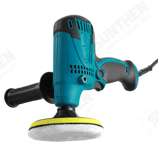 600W 5 Inch Car Polisher 6 Speed Regulated Multifunctional Electric Polishing Repair Tool