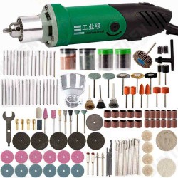 6mm 30000rpm Electric Mini Polisher Engraver Chuck With 6 Speed For Metal Working Machine Polishing Sculpture Drilling with 199/200/256pcs Accessories 6mm 30000rpm Electric Mini Polisher Engraver Chuck With 6 Speed For Metal Working Machine Polishing Sculpture Drilling with 199/200/256pcs Accessories