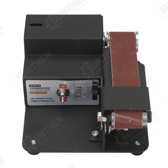 7 Speed Mini Electric Belt Sander Multi-function Mini Belt Machine Grinding Wheel Household Mini Fixed Angle Grinding Machine 7 Speed Mini Electric Belt Sander Multi-function Mini Belt Machine Grinding Wheel Household Mini Fixed Angle Grinding Machine