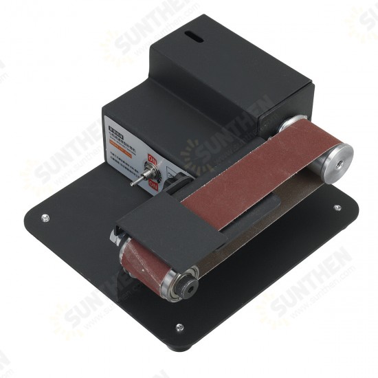 7 Speed Mini Electric Belt Sander Multi-function Mini Belt Machine Grinding Wheel Household Mini Fixed Angle Grinding Machine 7 Speed Mini Electric Belt Sander Multi-function Mini Belt Machine Grinding Wheel Household Mini Fixed Angle Grinding Machine