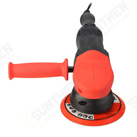 710W Electric Polisher Car Polishing Machine DA 6inch 21mm Dual Action Auto Polisher