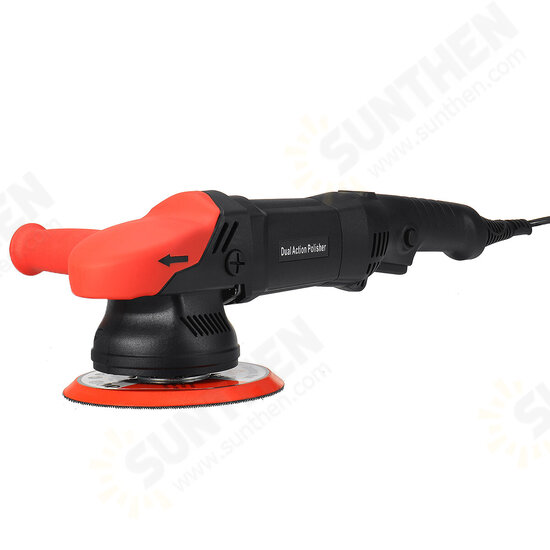 710W Electric Polisher Car Polishing Machine DA 6inch 21mm Dual Action Auto Polisher