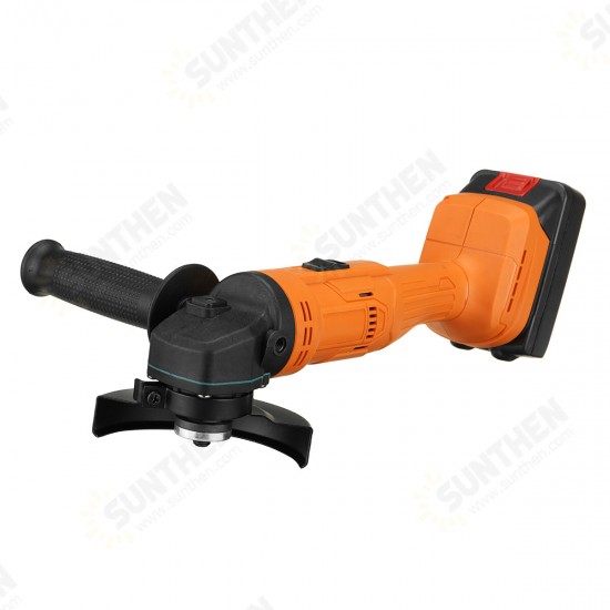 800W 100mm Brushless Angle Grinder Cordless Electric Grinder Polishing Machine W/1pc/2pcs Battery