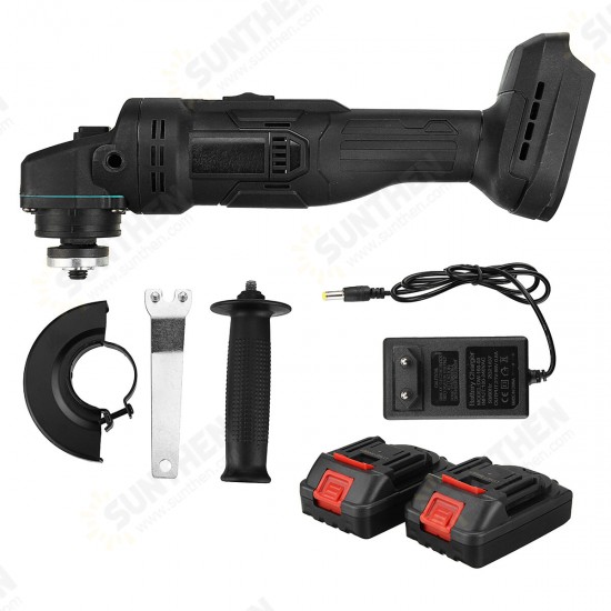 800W 100mm Brushless Angle Grinder Cordless Electric Grinder Polishing Machine W/1pc/2pcs Battery 800W 100mm Brushless Angle Grinder Cordless Electric Grinder Polishing Machine W/1pc/2pcs Battery