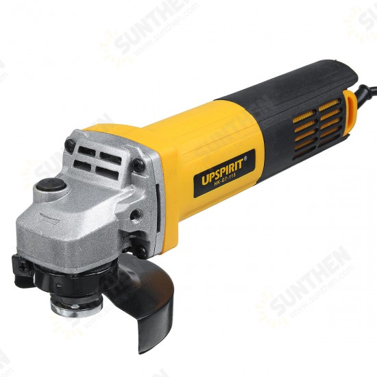 850W 10000RPM Electric Angle Grinder 115mm Grinding Polishing Machine Polisher Cutting Tool