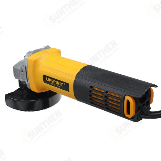 850W 10000RPM Electric Angle Grinder 115mm Grinding Polishing Machine Polisher Cutting Tool