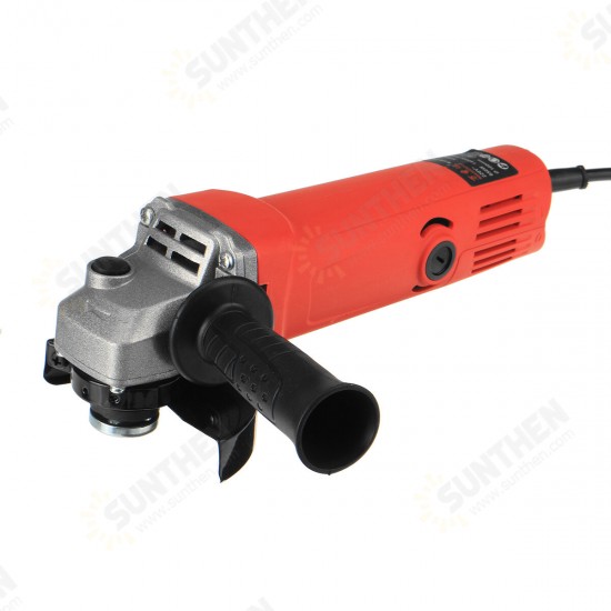 850W 100mm 11000rpm Electric Angle Grinder Cutting Machine Handheld Polishing Grinding Carving Tool