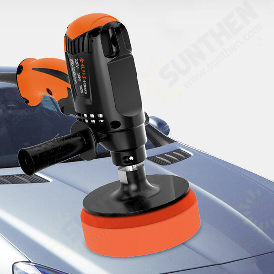 980W Professional Electric Car Polisher Polishing Machine Six Gears Adjustable Speed Car Electric Polisher Waxing Machine 980W Professional Electric Car Polisher Polishing Machine Six Gears Adjustable Speed Car Electric Polisher Waxing Machine
