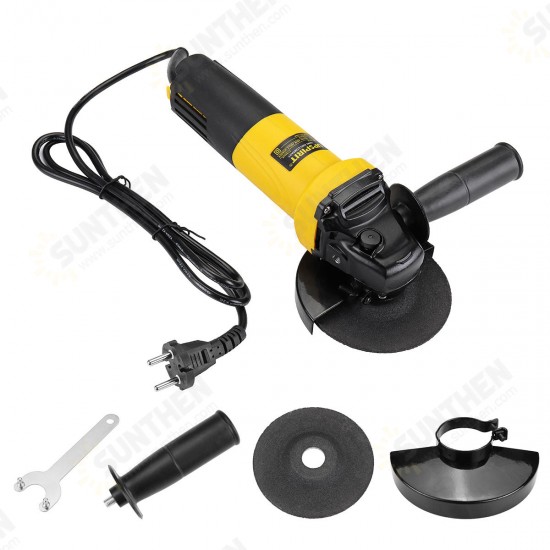 AC220V 880W Electric Angle Grinder Heavy Duty Sanding Cutting Grinding Machine Tool 115mm