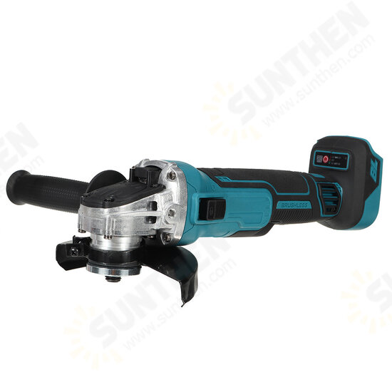 18V 100/125mm 3 Speed Brushless Angle Grinder Electric Polishing Cutting Tool For Makita 18V Battery