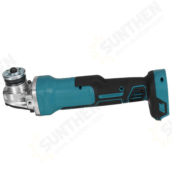 18V 100/125mm 3 Speed Brushless Angle Grinder Electric Polishing Cutting Tool For Makita 18V Battery