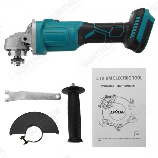 18V 100mm/125mm Cordless Brushless Angle Grinder 3 Gears Polishing Grinding Cutting Machine 11000RPM For Makita 18V Battery