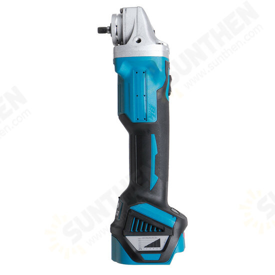 Brushless Angle Grinder 6 Speeds Electric Polishing Grinding Tool For Makita 18V Battery & 125mm Grinding Wheel Fit Makita