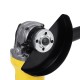 388VF 100mm/125mm Brushless Angle Grinder Wireless Rechargeable Wood Metal Cutting Polishing Tool W/ 1/2 Battery