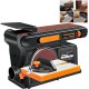 Electric Polisher Industrial & Scientific Multifunctional Abrasive Belt Machine DIY Sandpaper Desktop Sanding Belt Sander Polisher Woodworking Tools