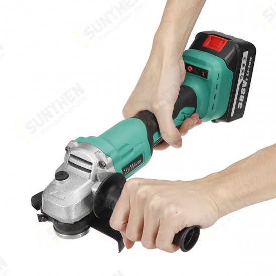 1000W 125mm Brushless Angle Grinder Cordless Electric Grinder Polishing Machine Fit Makita W/1pc/2pcs Battery EU/US Plug