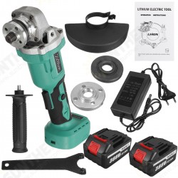 1000W 125mm Brushless Angle Grinder Cordless Electric Grinder Polishing Machine Fit Makita W/1pc/2pcs Battery EU/US Plug 1000W 125mm Brushless Angle Grinder Cordless Electric Grinder Polishing Machine Fit Makita W/1pc/2pcs Battery EU/US Plug