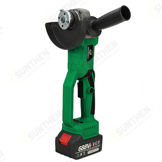 180° Cordless Brushless Angle Grinder 3 Gears Electric Polishing Machine for Makita Battery