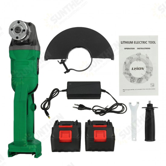 180° Cordless Brushless Angle Grinder 3 Gears Electric Polishing Machine for Makita Battery