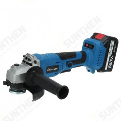 588VF 125mm Cordless Angle Grinder Cordless Electric Grinding Cutting Polishing Tool W/ 1/2pcs Battery 588VF 125mm Cordless Angle Grinder Cordless Electric Grinding Cutting Polishing Tool W/ 1/2pcs Battery