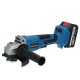 588VF 125mm Cordless Angle Grinder Cordless Electric Grinding Cutting Polishing Tool W/ 1/2pcs Battery