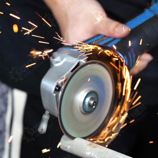 588VF 125mm Cordless Angle Grinder Cordless Electric Grinding Cutting Polishing Tool W/ 1/2pcs Battery 588VF 125mm Cordless Angle Grinder Cordless Electric Grinding Cutting Polishing Tool W/ 1/2pcs Battery