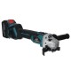 588VF 6 Speed 2 In 1 Cordless Angle Grinder Car Polisher Brushless Electric Angle Grinder Grinding Machine Fit Makita