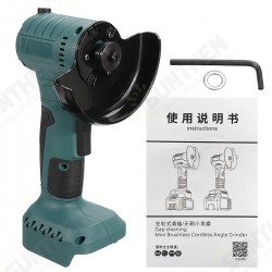 Mini Brushless Angle Grinder Cordless Polishing Grinding Machine Electric Power Tools For Makita 18V Battery Mini Brushless Angle Grinder Cordless Polishing Grinding Machine Electric Power Tools For Makita 18V Battery
